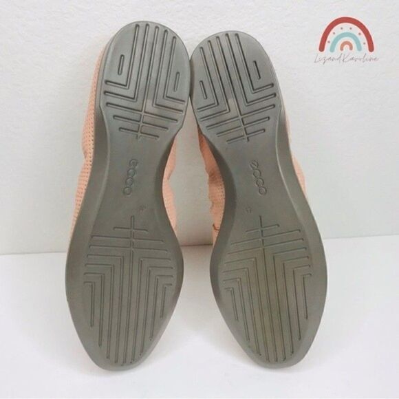 New! ECCO Incise Enchant Ballerina Leather Muted Clay Ballet Flats 10-10.5 EU41 - Picture 8 of 12